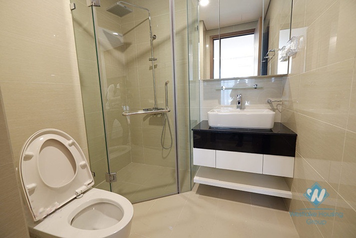 Nice and clean two bedrooms apartment for rent in Ciputra Urban, Tay Ho district, Ha Noi
